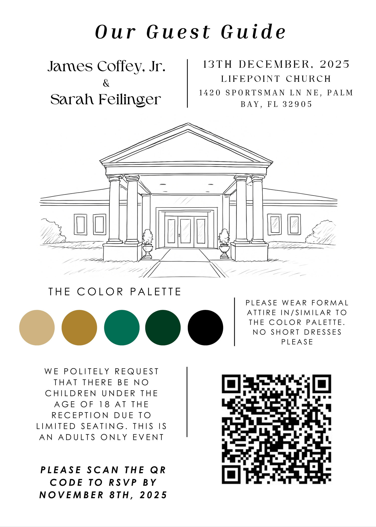 The Wedding Website of Sarah Feilinger and James Coffey, Jr.