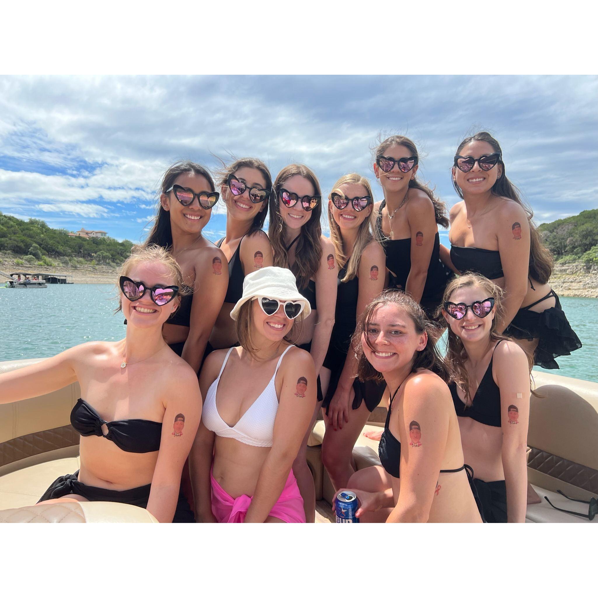 Nicole's bachelorette party in Austin