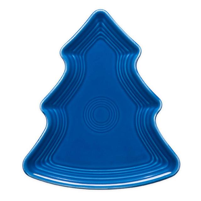 Fiesta® Tree-Shaped Plate in Lapis