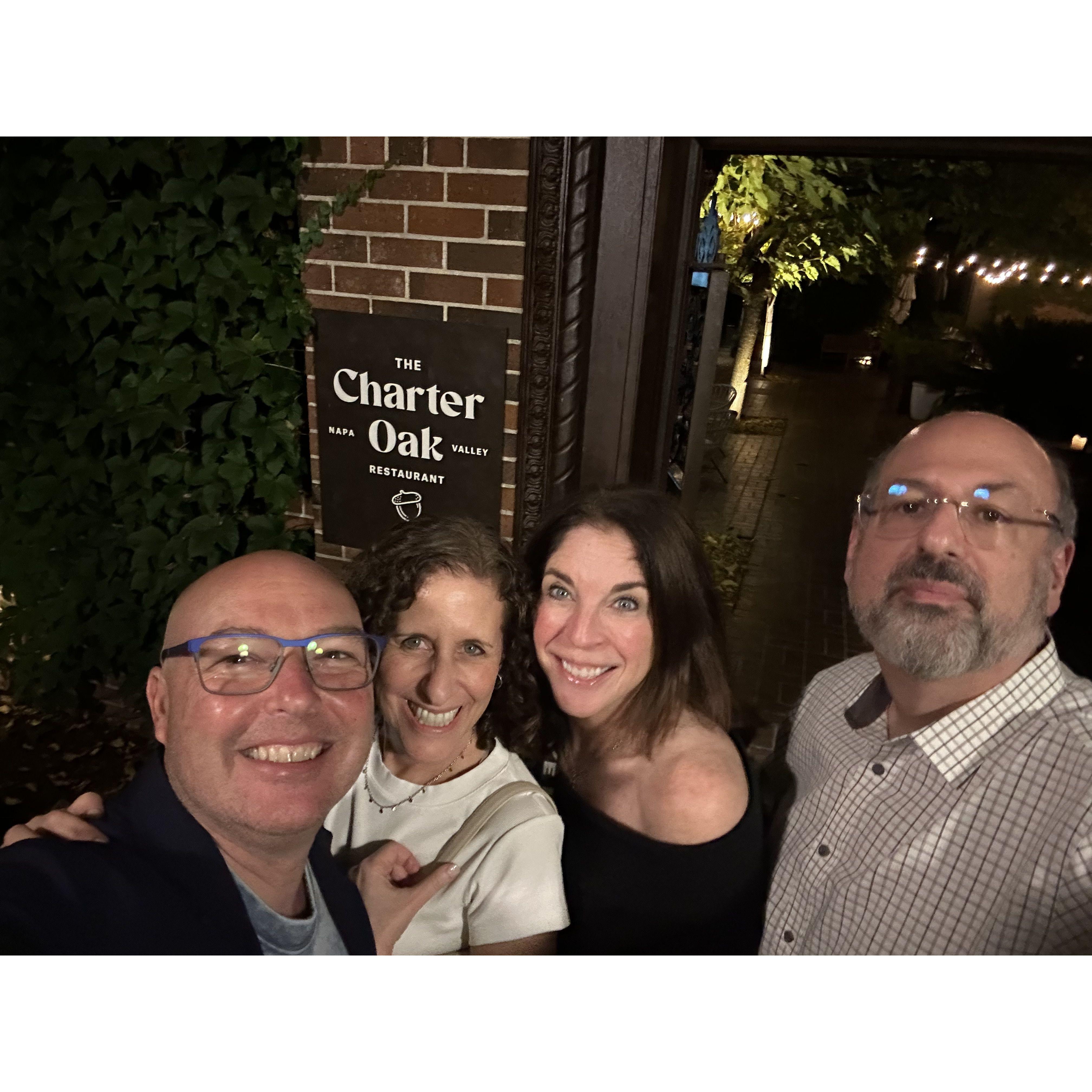 Awesome Napa trip with sister and brother-in-law