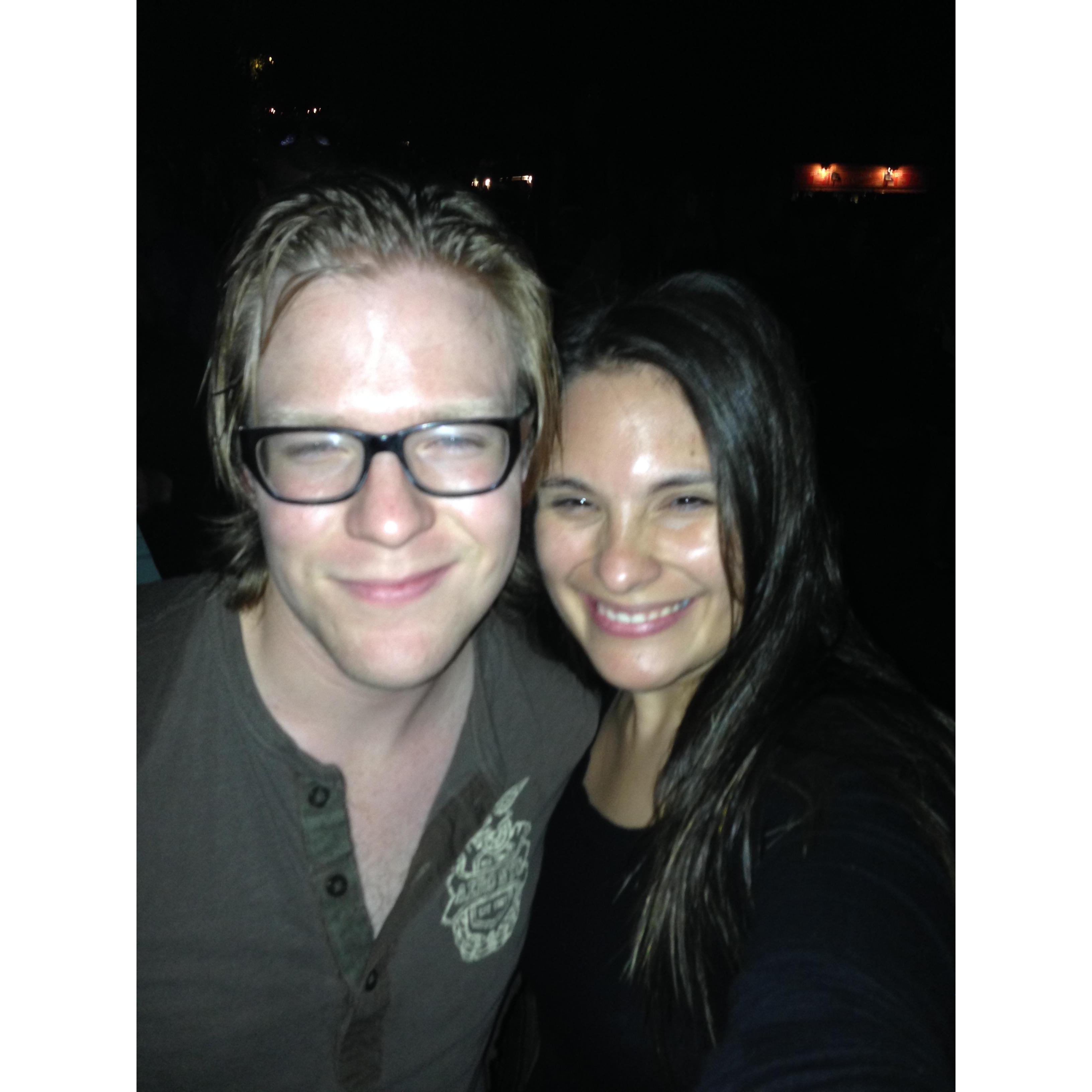 @The Fray show at The Fontanel (Barbara Mandrell Venue) just outside of Nashville, Summer 2014.