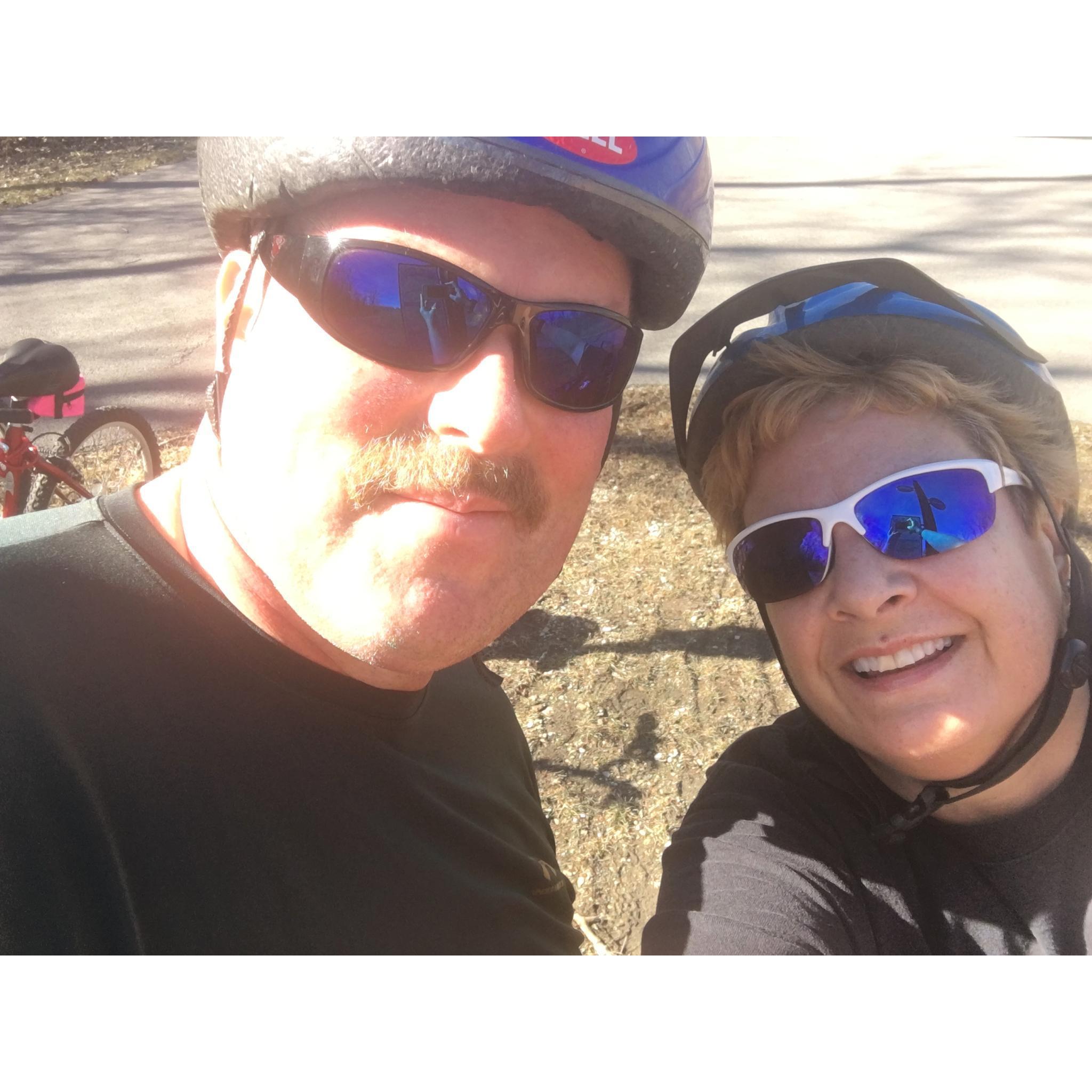 Biking and Ice Cream