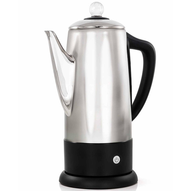 Elite Cuisine 12 Cup Stainless Steel Percolator