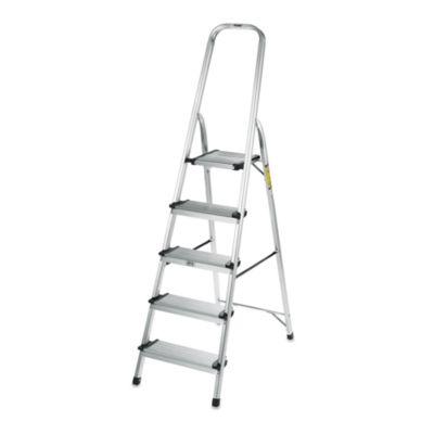 Polder® 5-Step Ultra Light Step Ladder in Aluminum