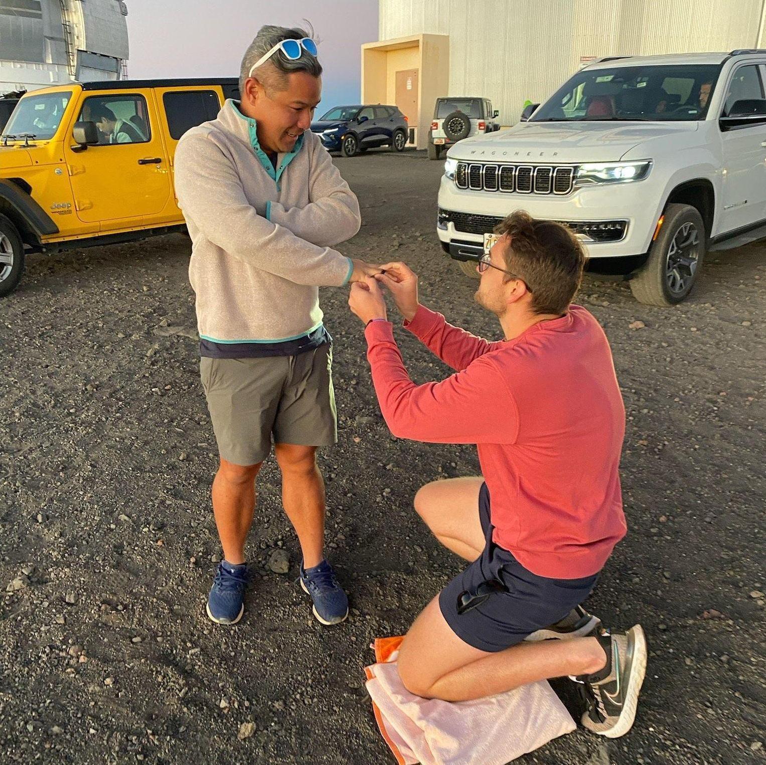 8/3/23: "Will you marry me?"