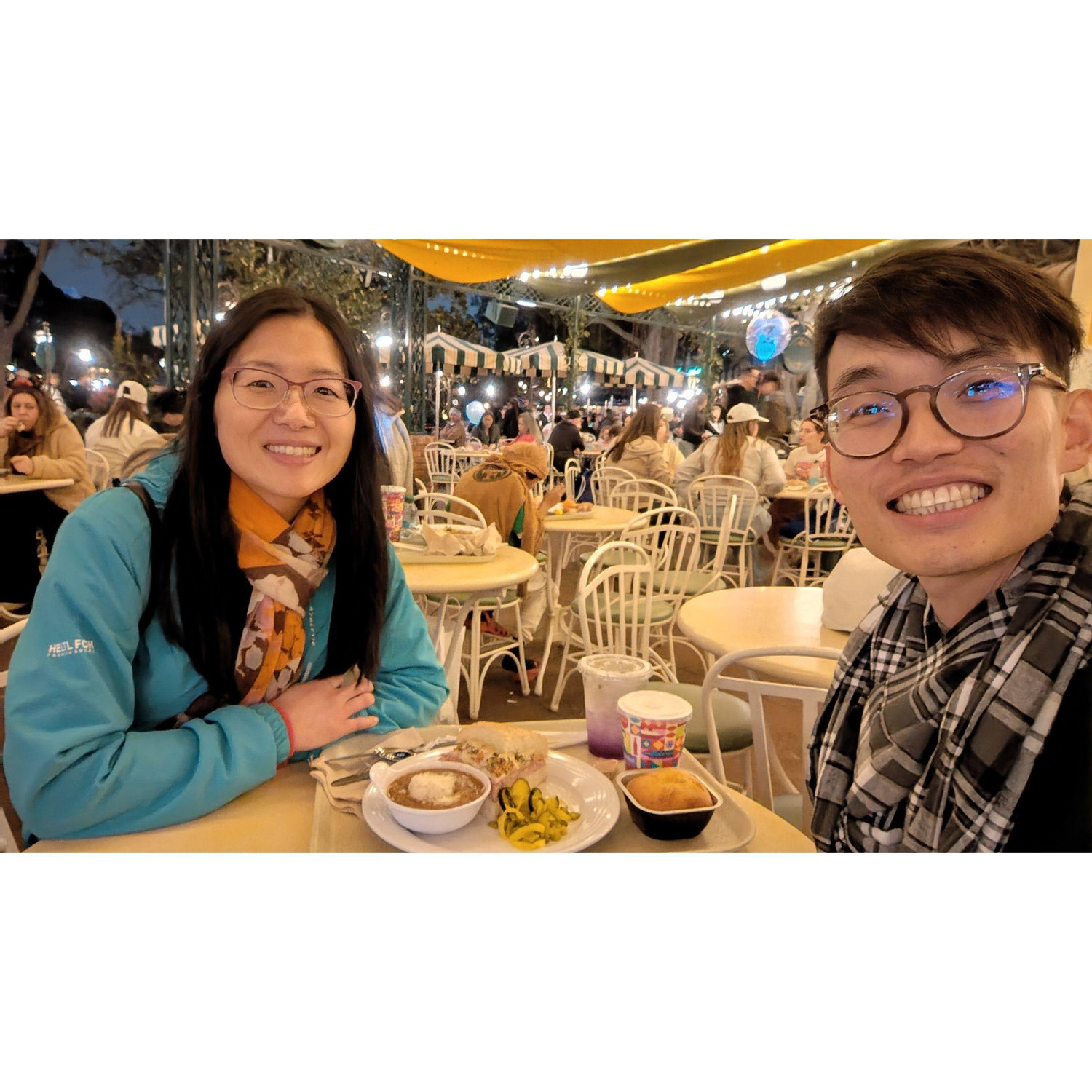 Disneyland dinner
