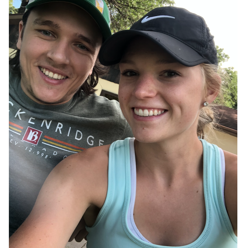 Golfing- another favorite activity (Summer 2019)