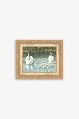 Swan Family Wall Art