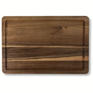 Thyme & Table Large 12"x18" Acacia Wood Cutting Board with Triangle Shaped Anti-Slip Grips