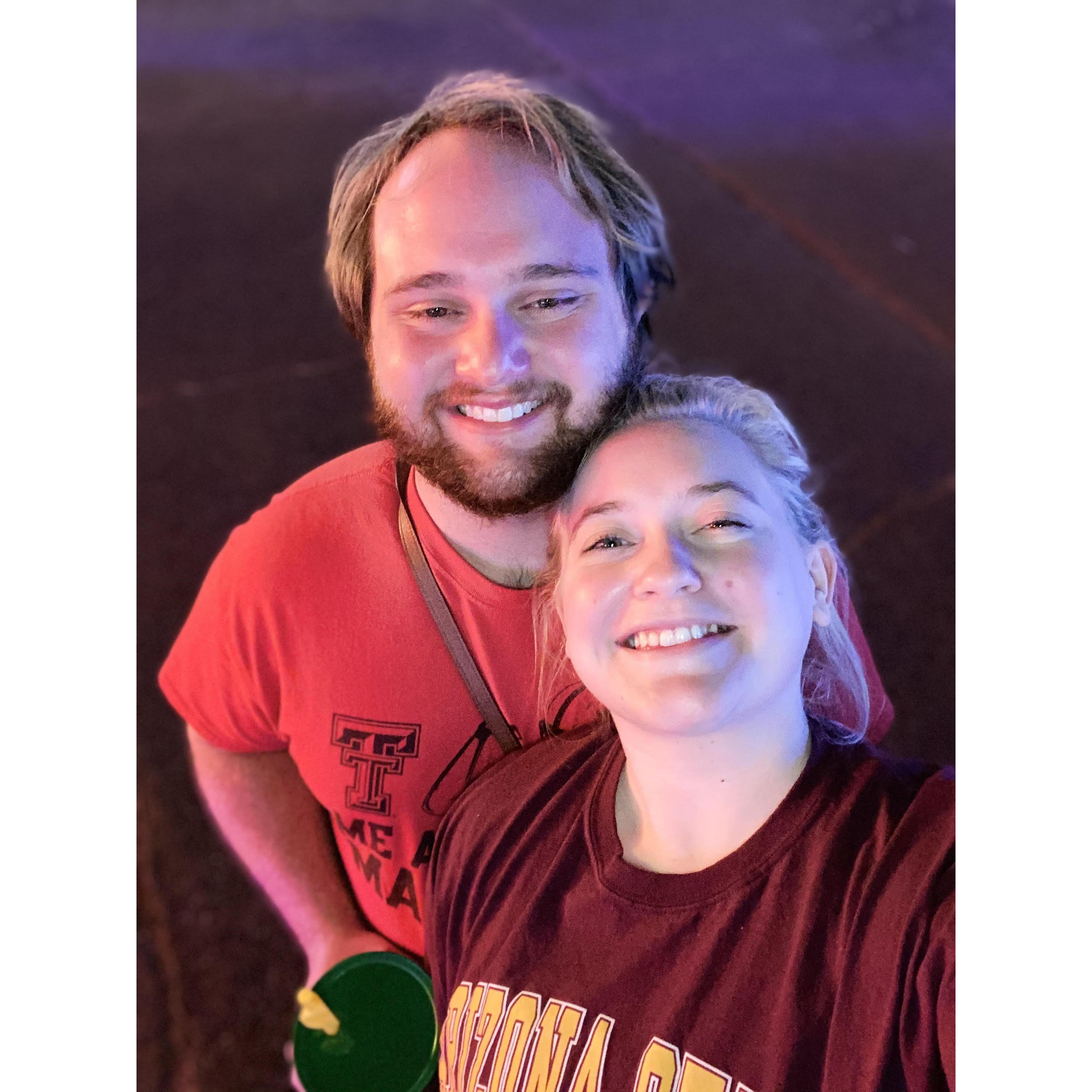 Early Relationship Fair Date, Storm first met Chris Felton on this date!