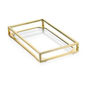 Anaheim Guest Towel Holder in Antique Gold