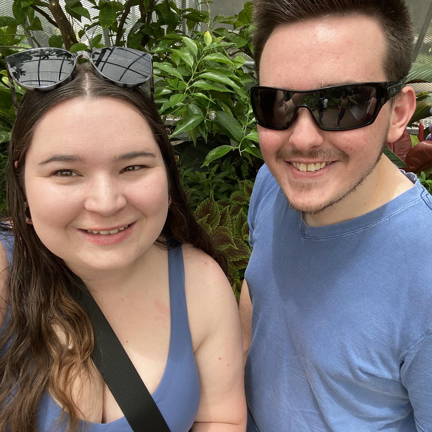 Summer 2023- Trip to the Conservatory to see the Butterfly Garden