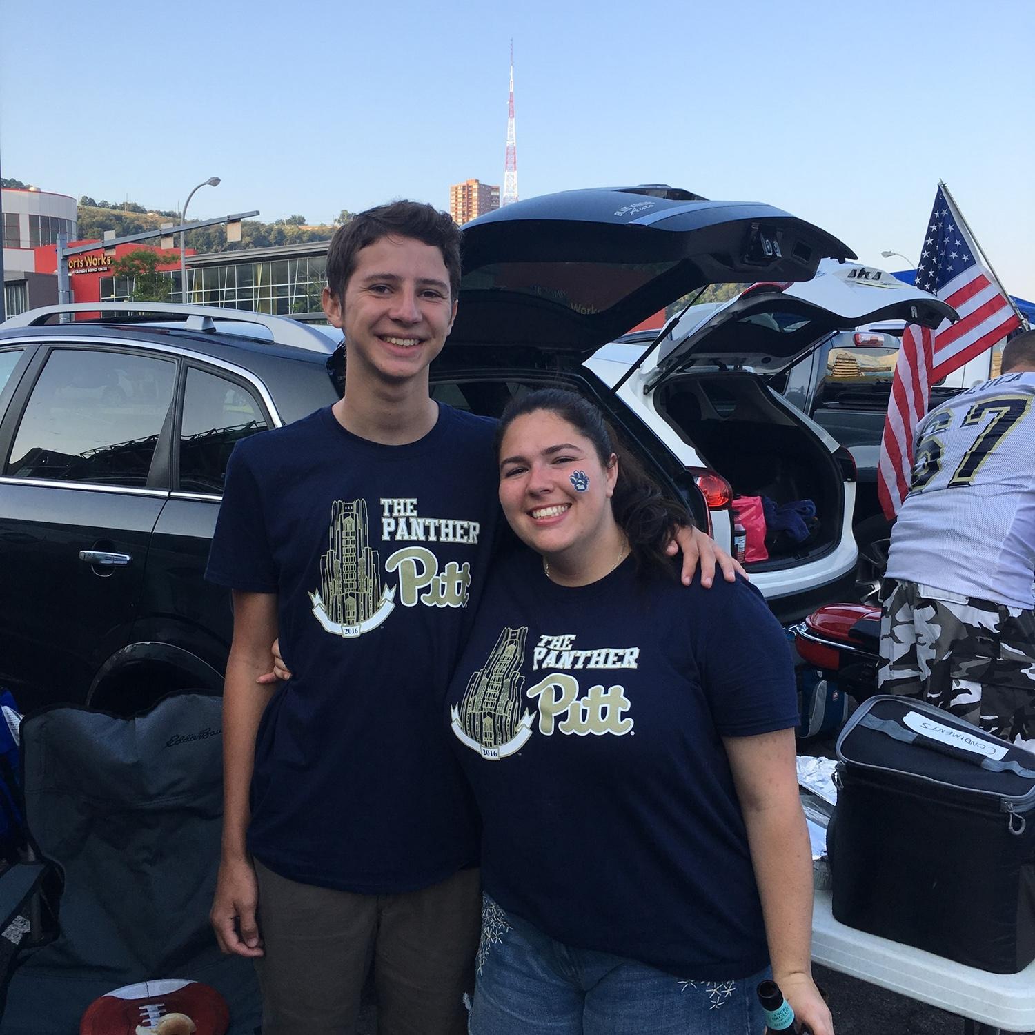 Watching Pitt beat Penn State - H2P!