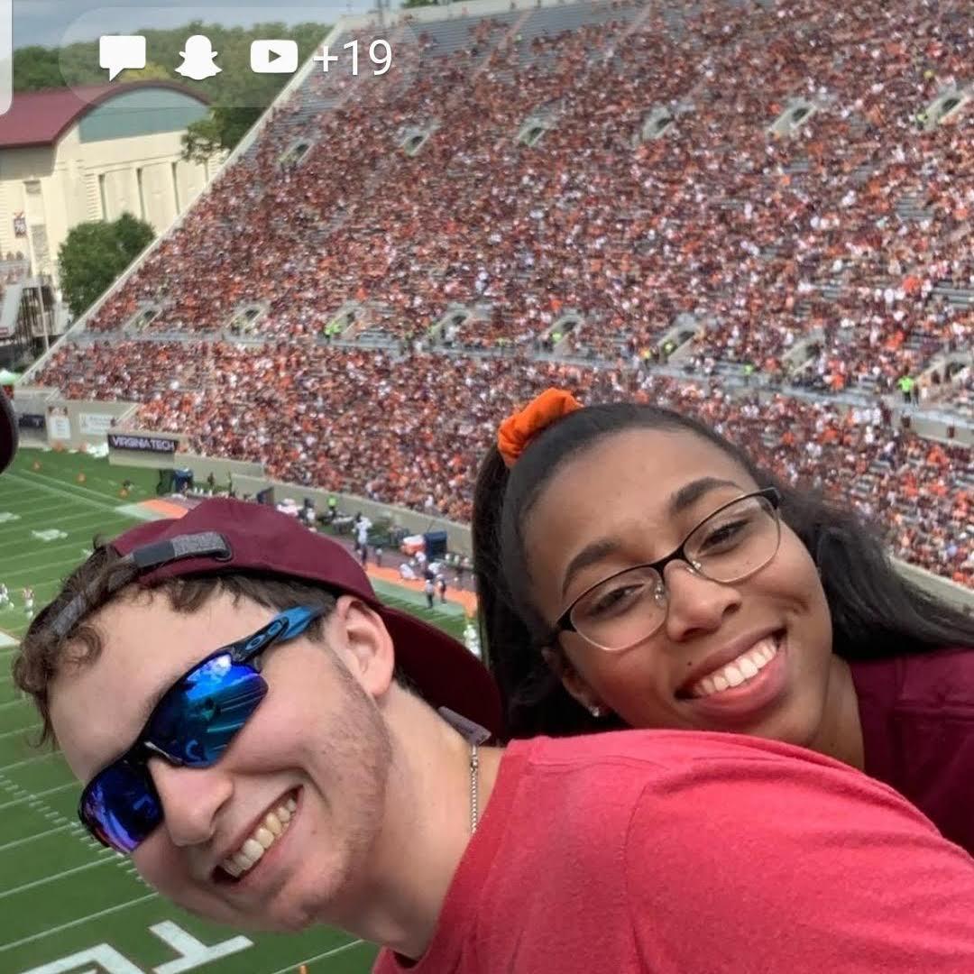 One of many Virginia Tech games together