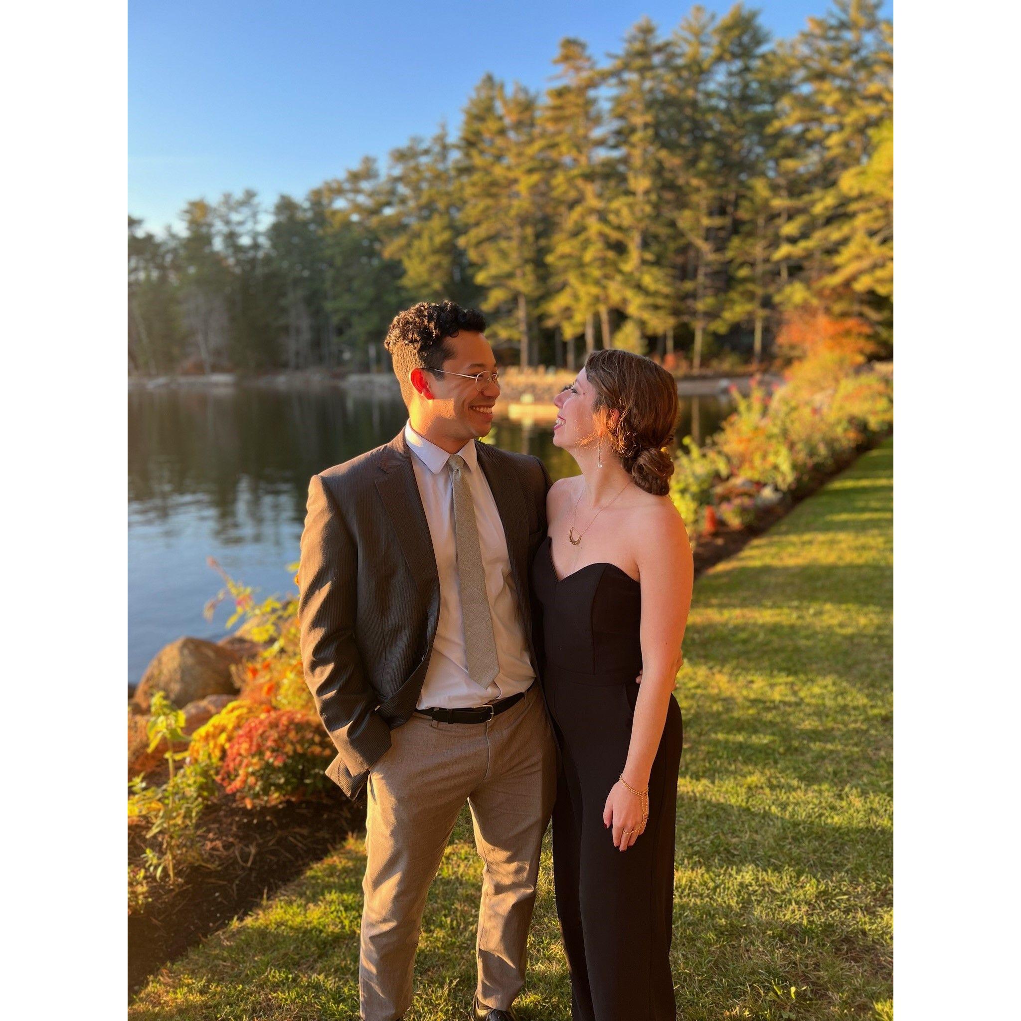 Stunning Maine wedding, October 2022
