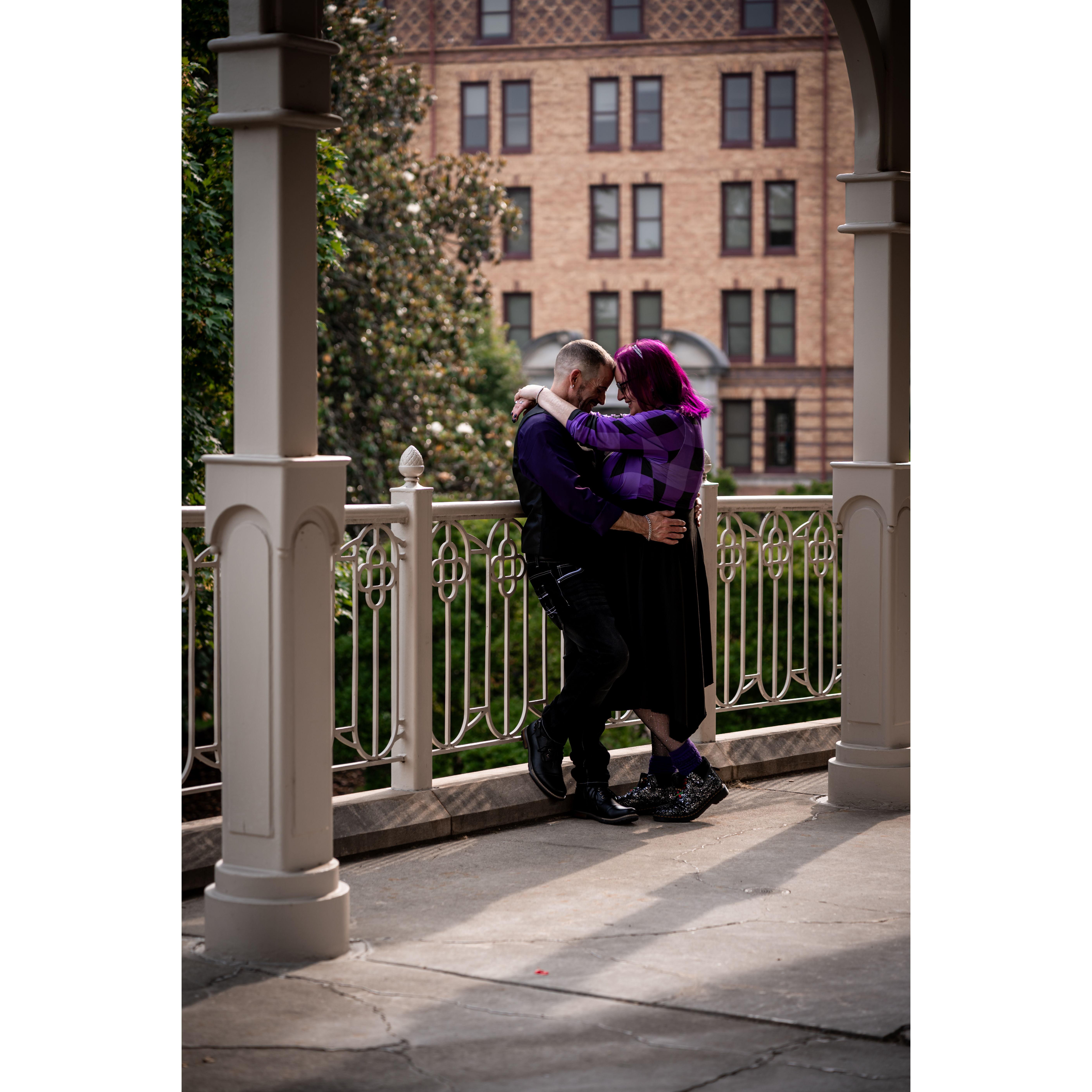 A moment of perfect, peaceful love.