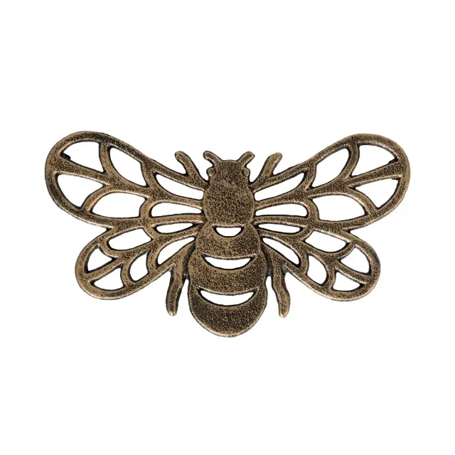 Gallerie II Bee Metal Serving Kitchen Trivet 4.65" x 7.87"