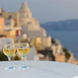 Sunset Cocktails in Greece
