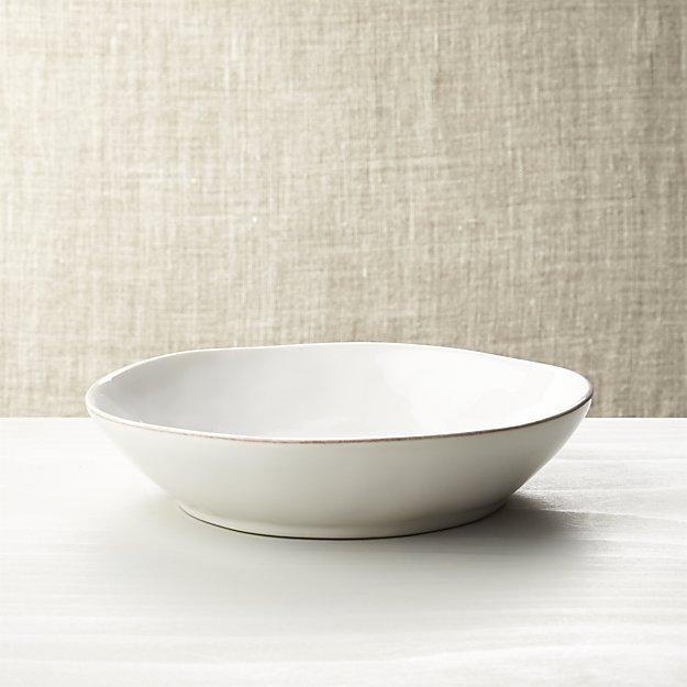 Marin White Pasta-Low Bowl