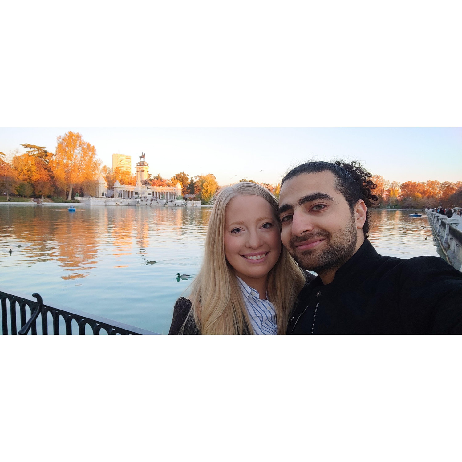 Mostafa's birthday in Spain.
