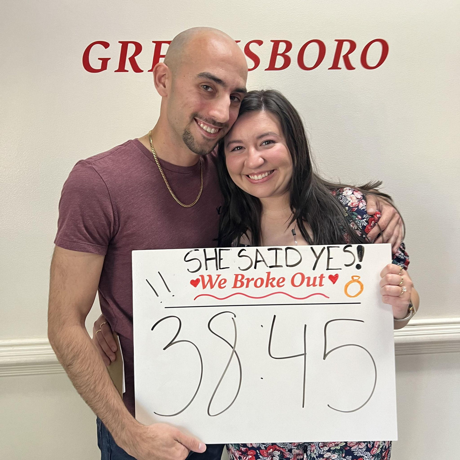 When Cara said yes! November 2024