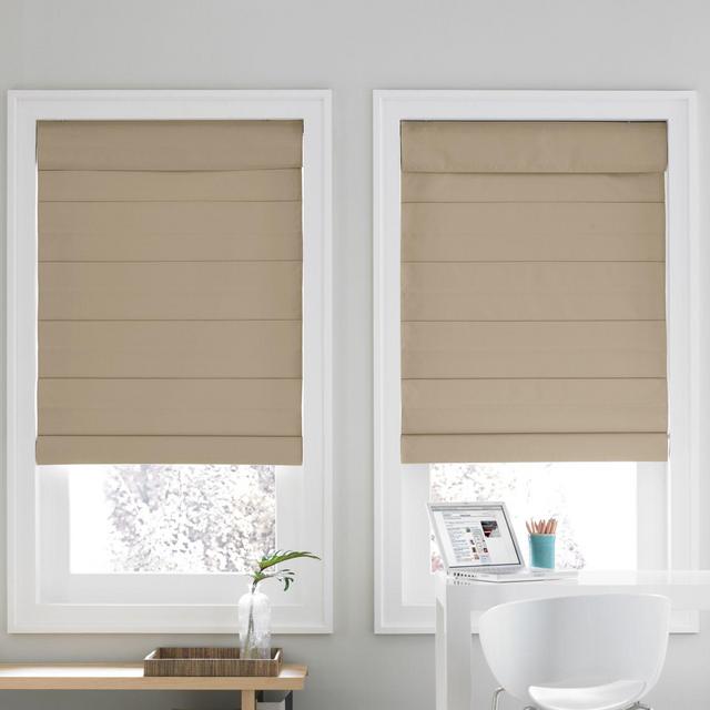 Real Simple® Cordless Roman Cellular 30-Inch x 72-Inch Shade in Khaki