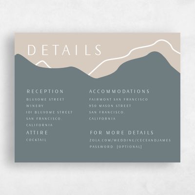 Steel Gray, Grey Wedding Enclosure - Cedarcrest