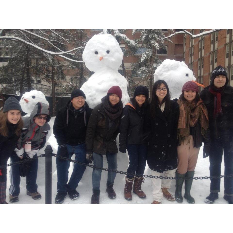Snow day at BU