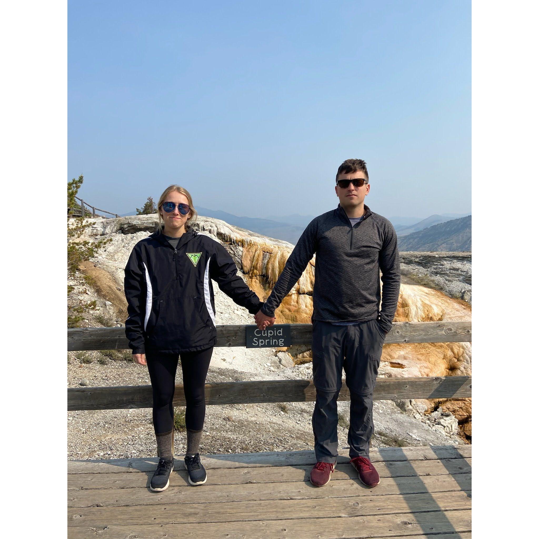 Struck by Cupid's arrow in Yellowstone. (2021)