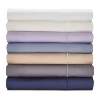 500TC Sateen Wrinkle-Resistant Solid Sheet Set - Queen, Color: White