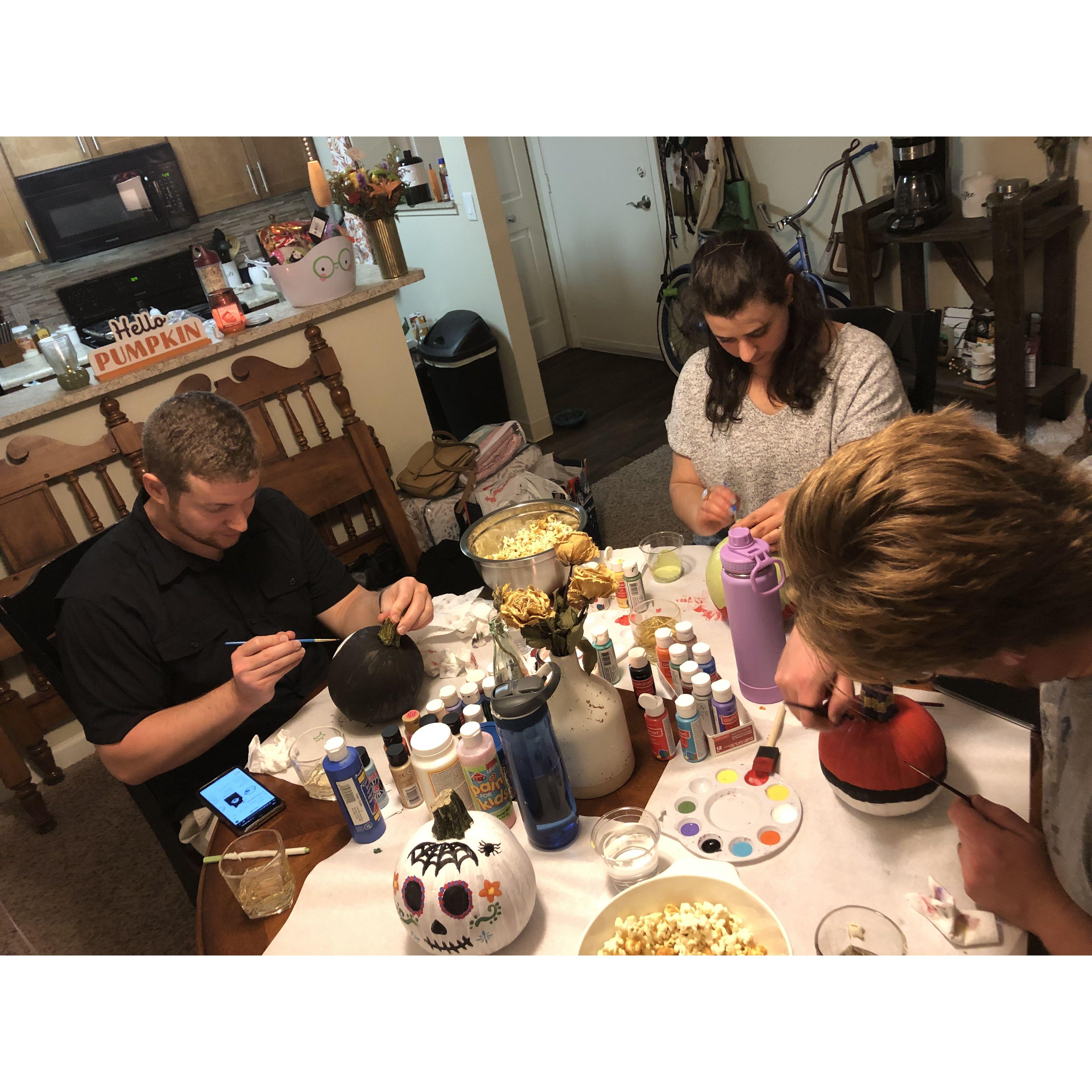 Joey knows I have a Halloween heart and has slowly been developing his own.