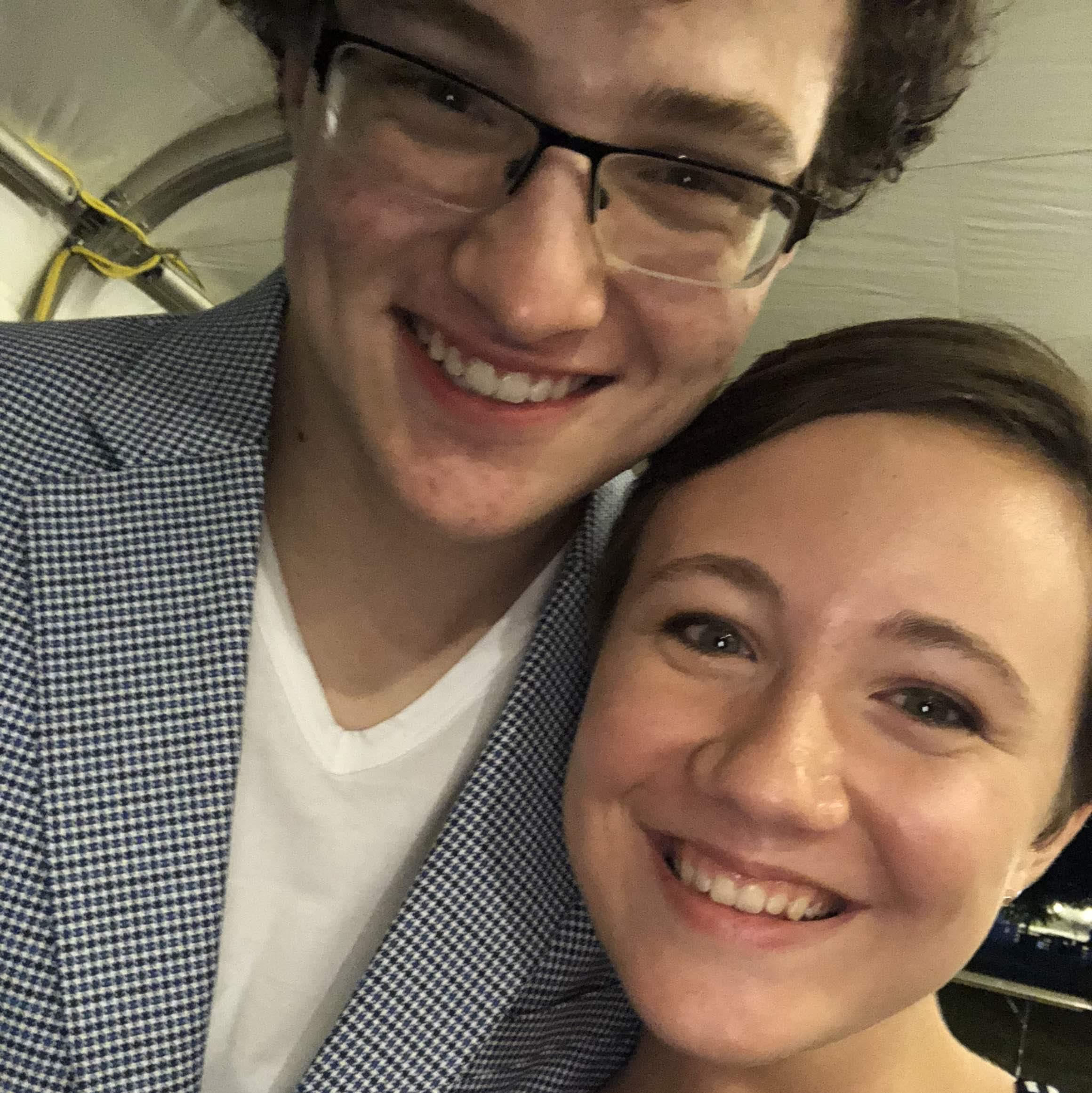 Our first ever picture together