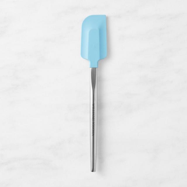 Williams Sonoma Stainless-Steel Silicone Spatula, Medium, Sky Blue