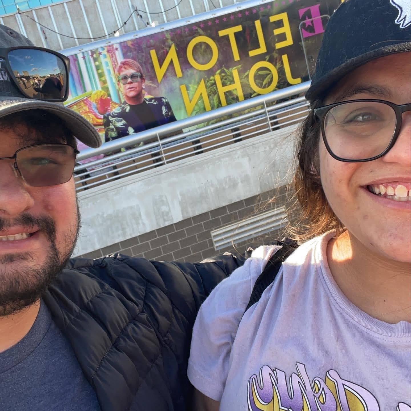 Our first concert was Elton John's last concert in Texas! What a great night!