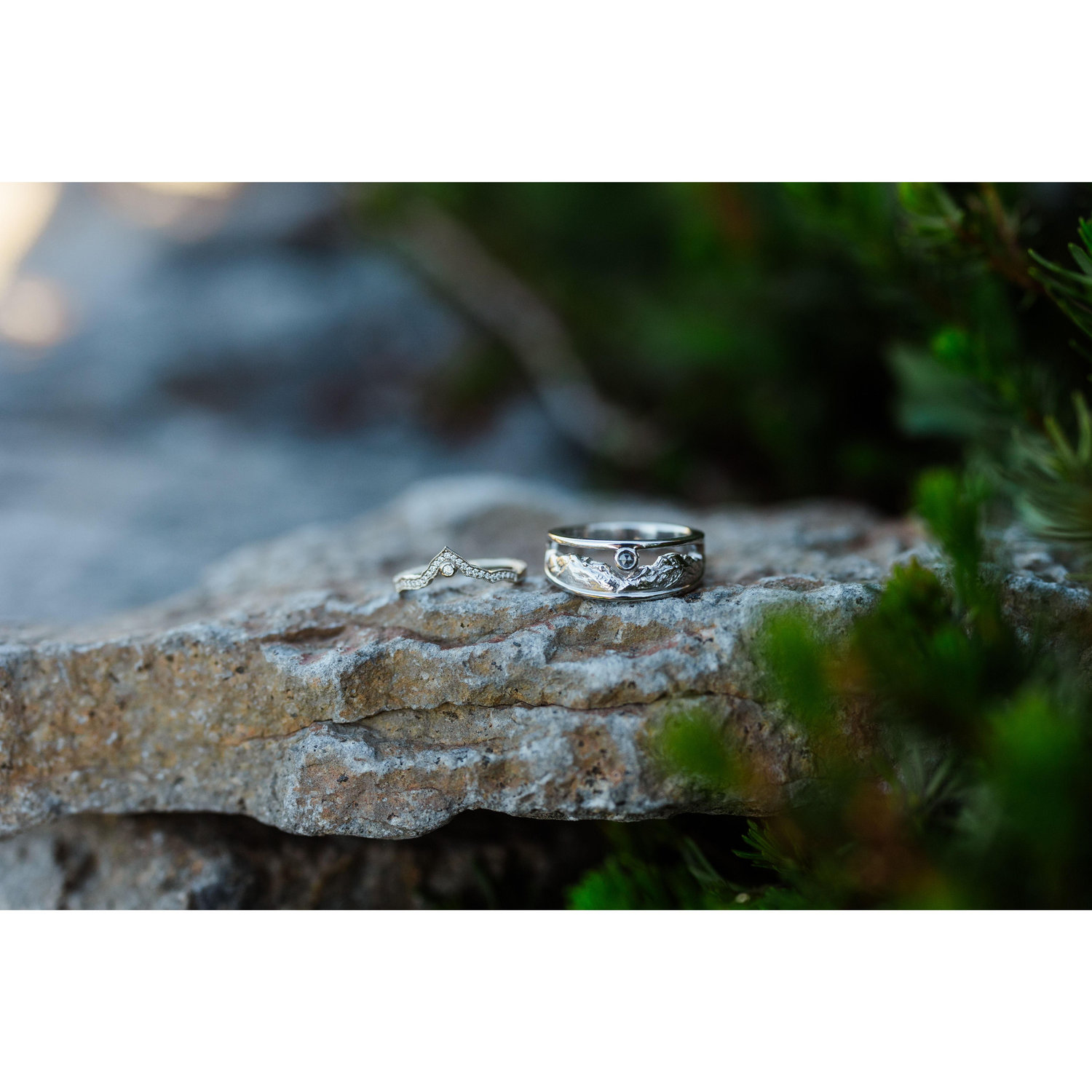 Matching rings of Mt David and Mt Saul near Leavenworth