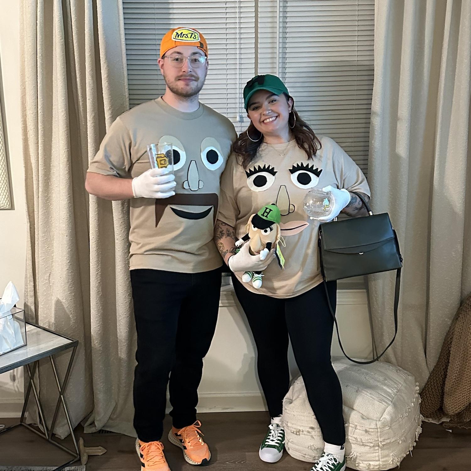 Happy Halloween from the Pittsburgh Perogies, Hannah and Burt.