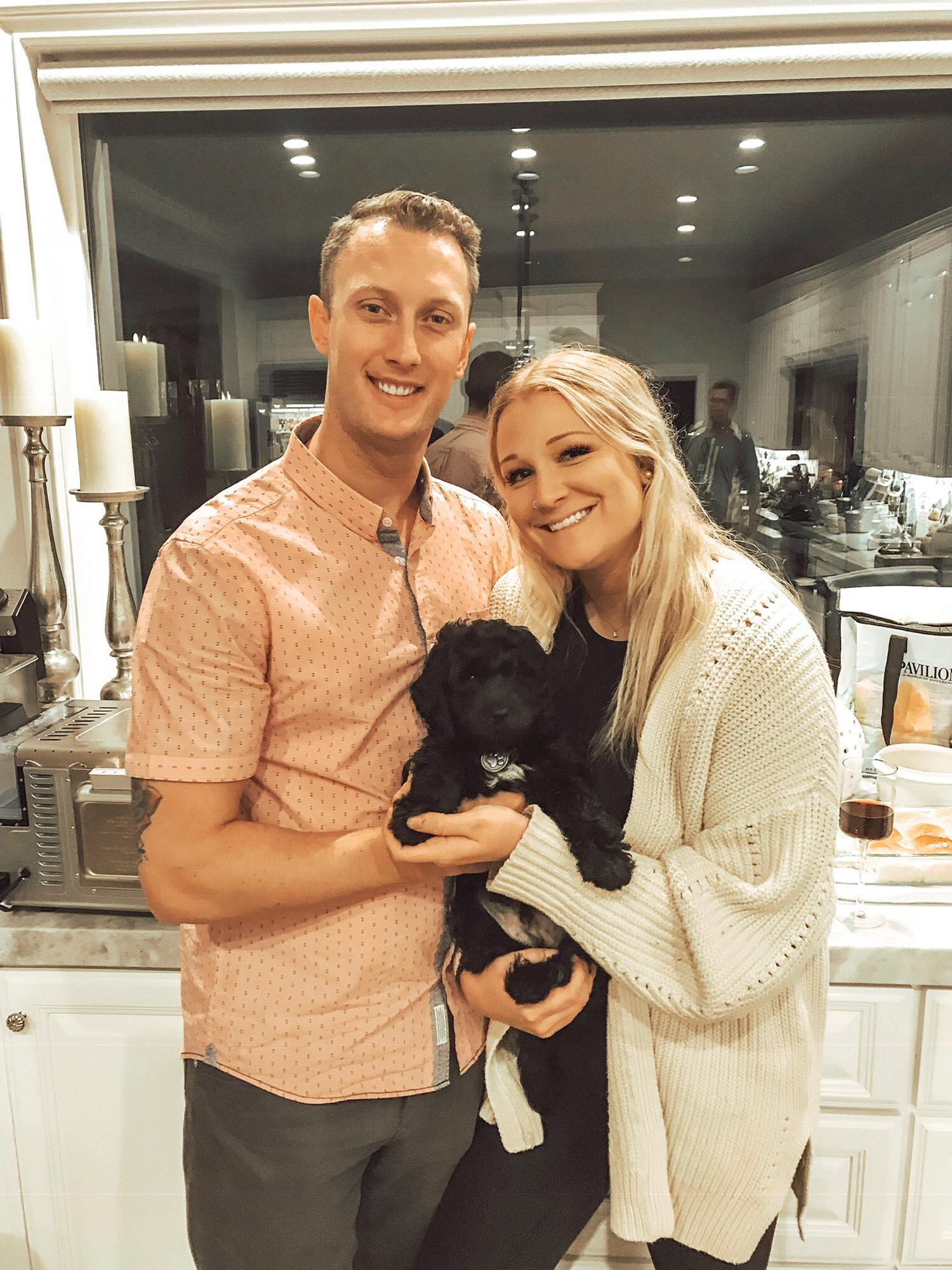 our first puppy together 2018