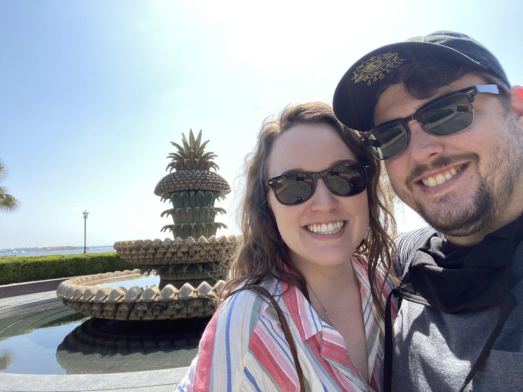 Our 1st trip together to Charleston