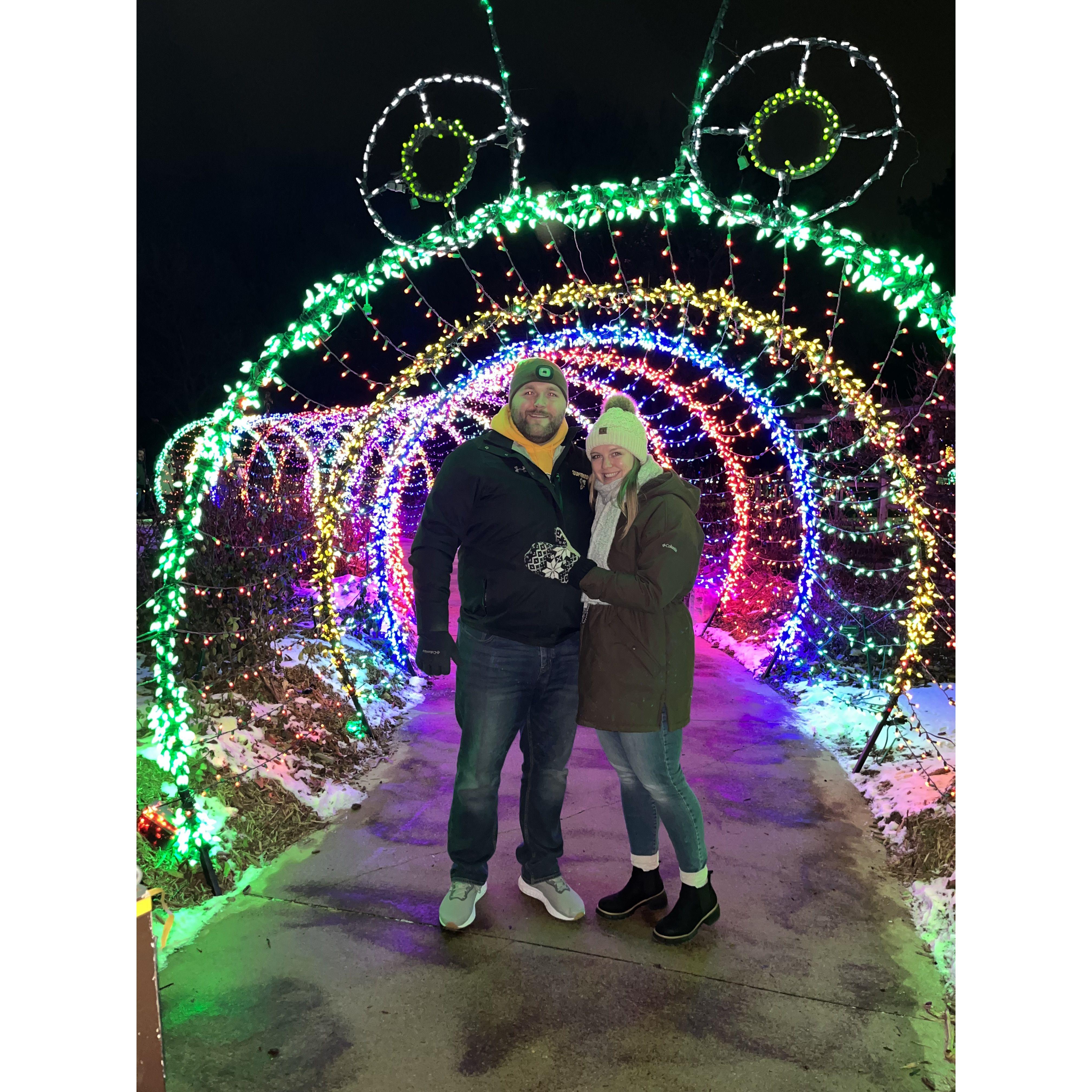 Celebrated our 4 year anniversary at the same spot! Last time celebrating this date 12-6-20