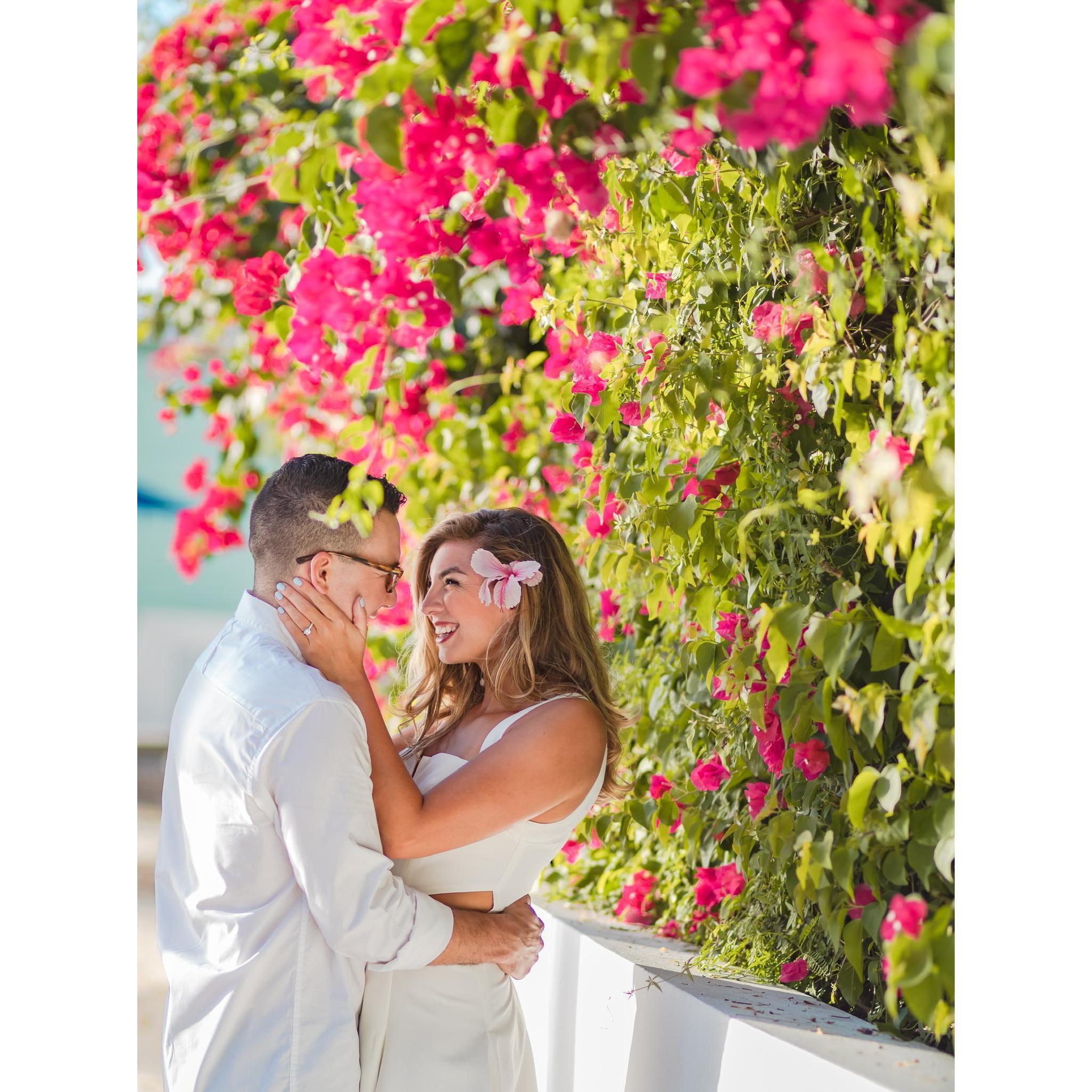 Surprise Engagement Shoot in Antigua