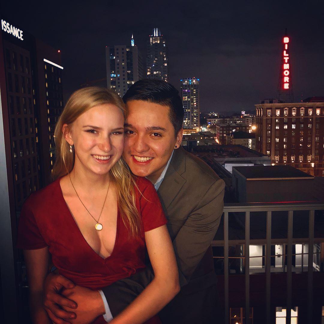 Our first Valentine's Day together in Atlanta!