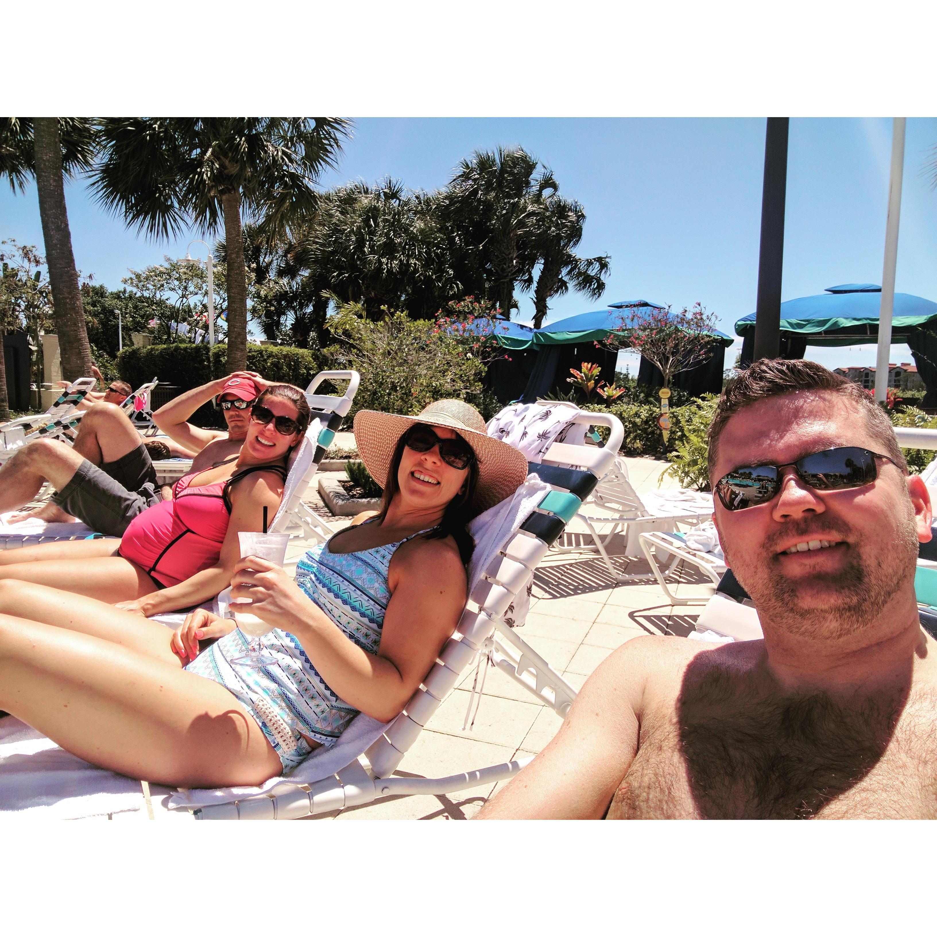 Jeff's first family trip with the Jones'!