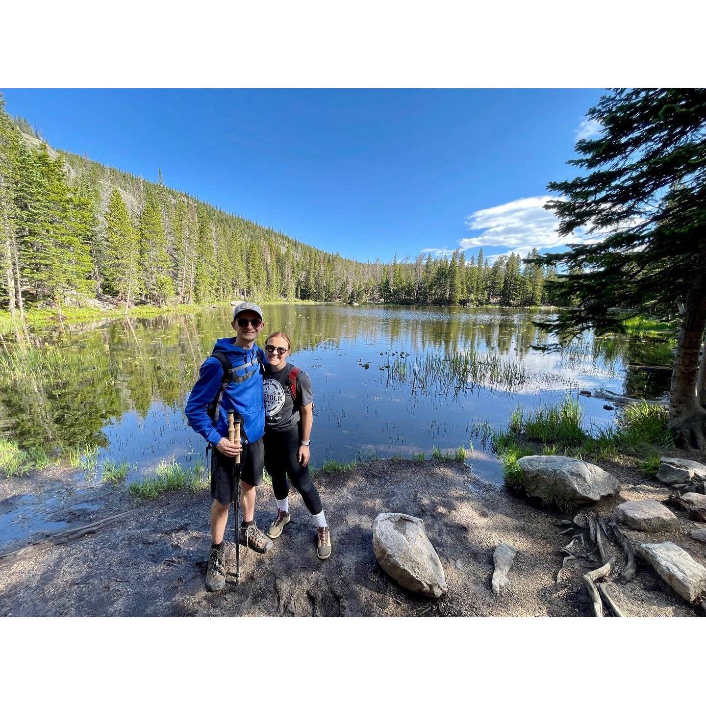 Hiking in Rocky Mountain National Park