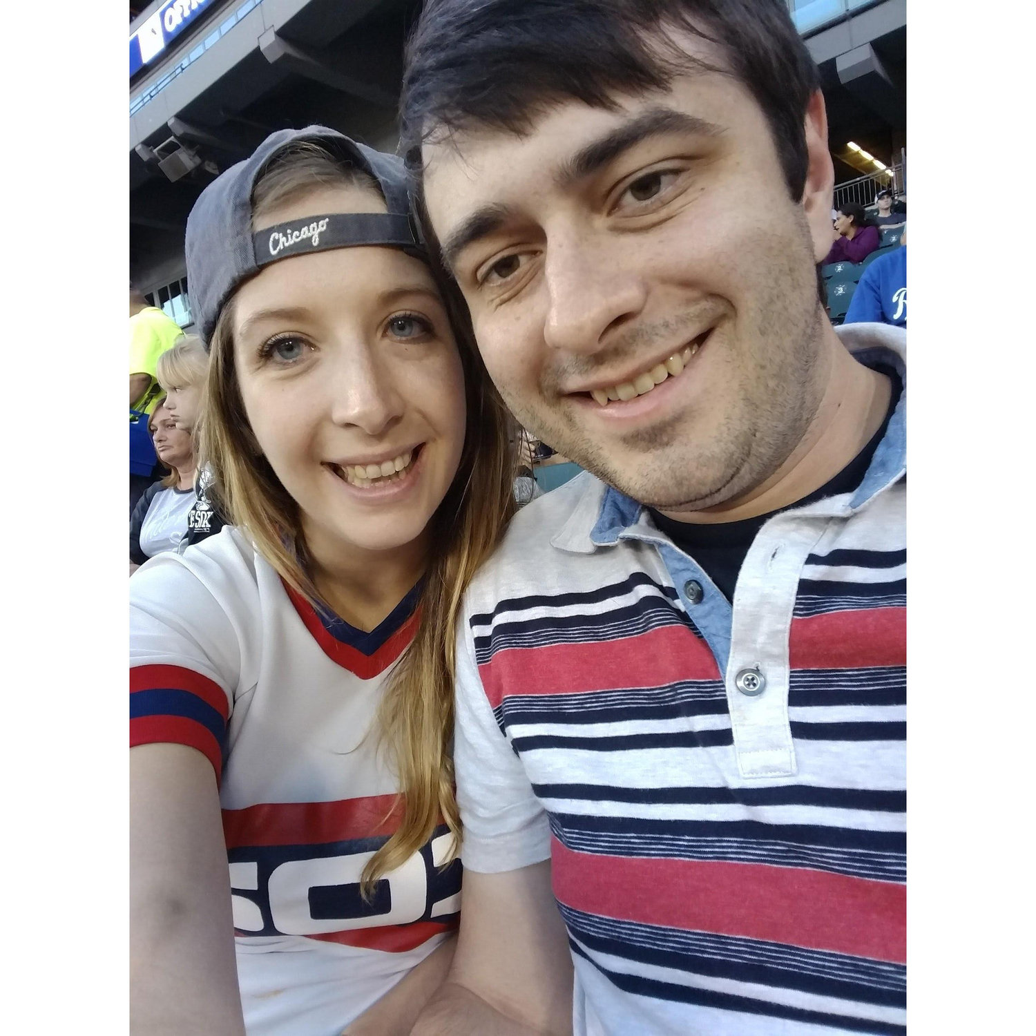 September 2016 - Tim is becoming a Sox fan!