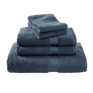 Premium Cotton Face Cloth 2pc - Slate Blue