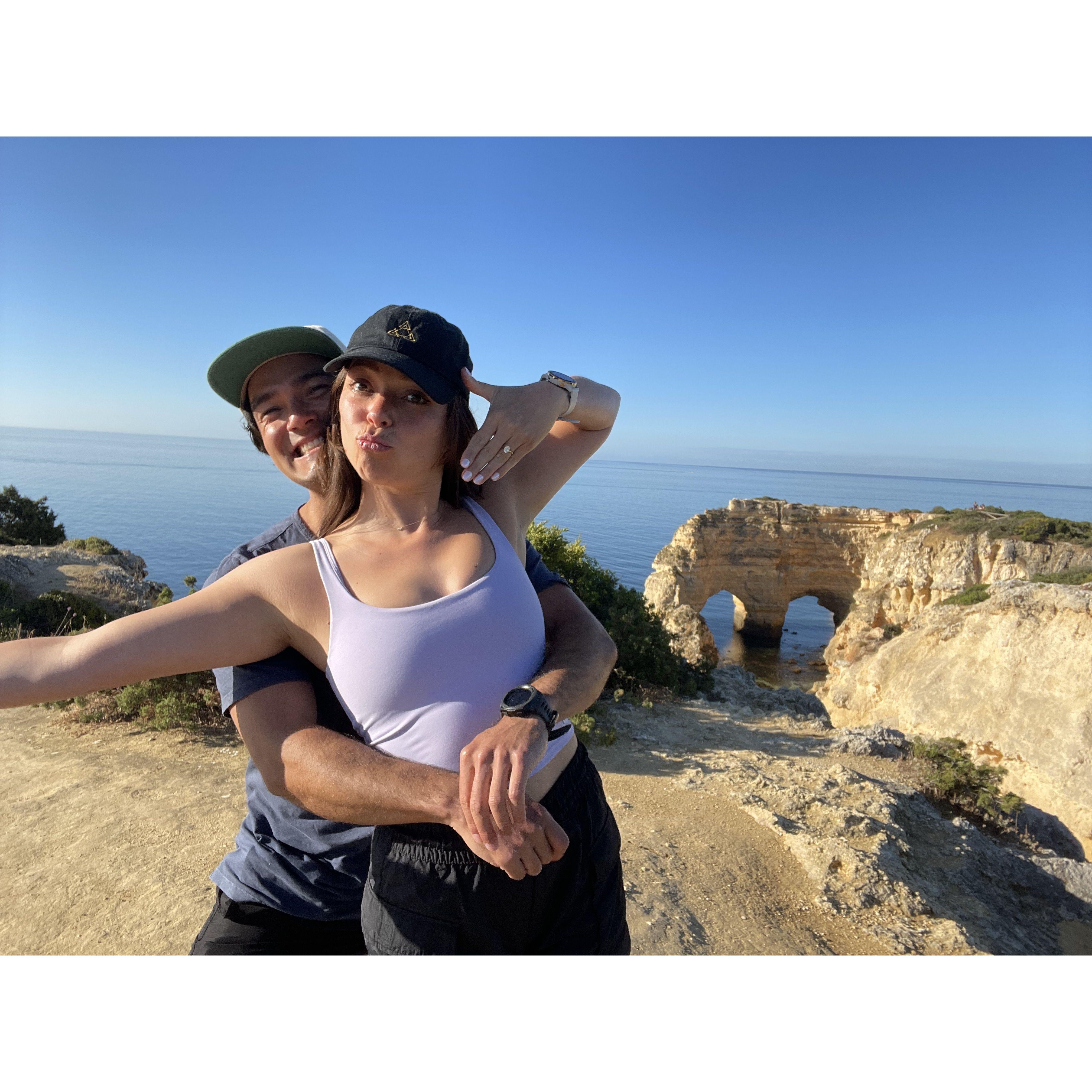 Engaged in Portugal!