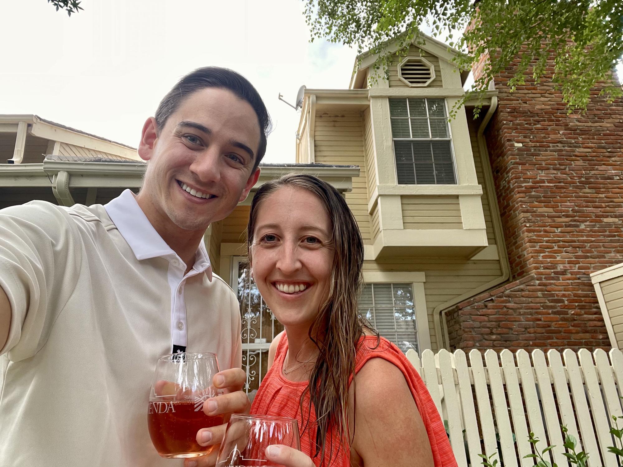 First night together in our new home in CO