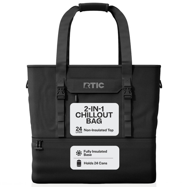 RTIC Outdoors 2-in-1 Chillout Shoulder Bag - Black