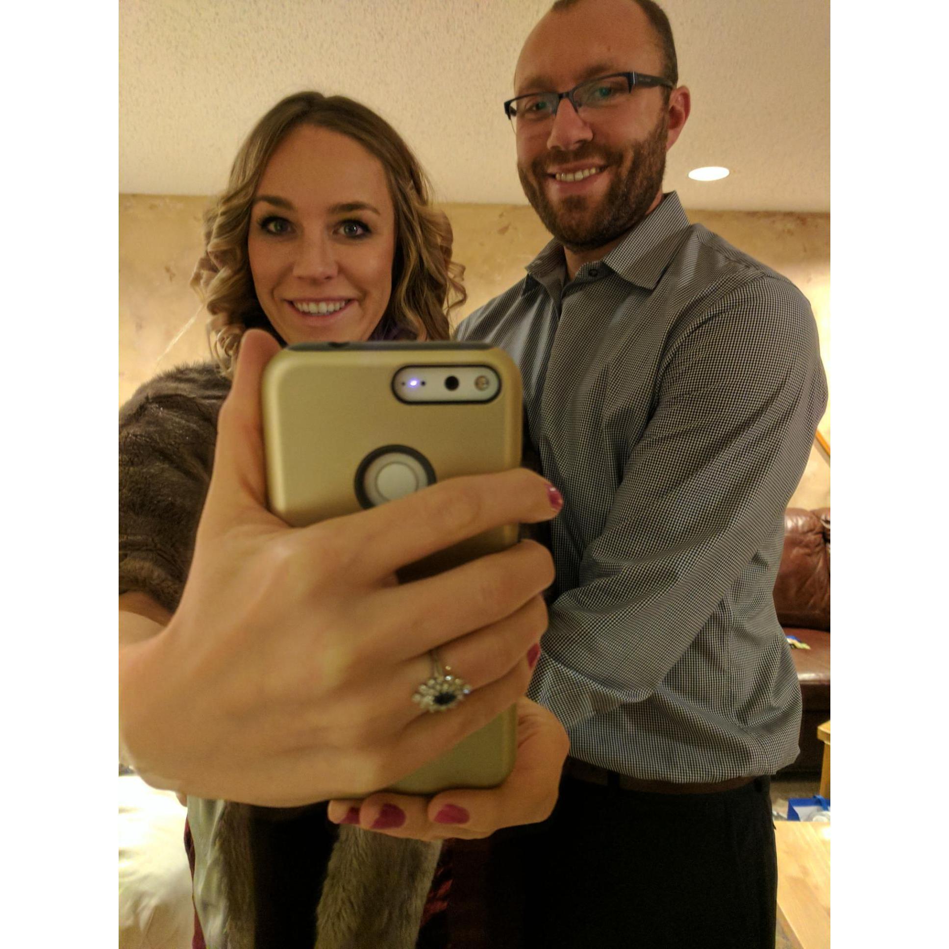 The engagement night!