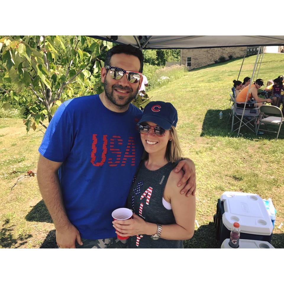 The first day we ever played cricket - July 2017